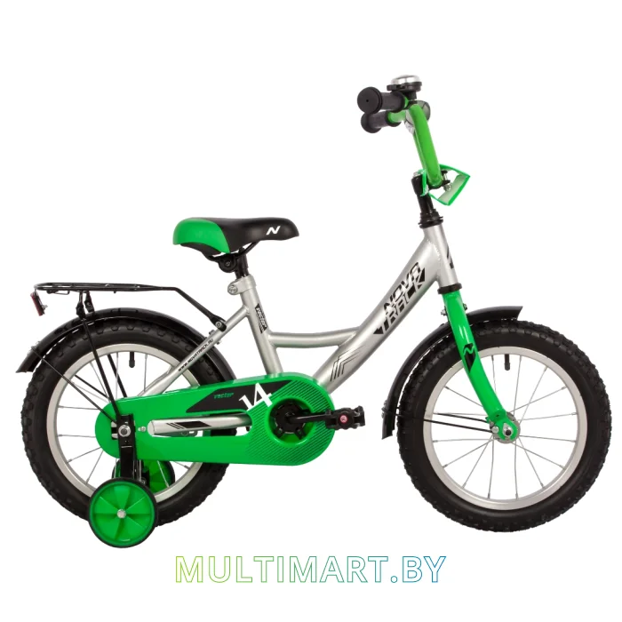 Детский велосипед Novatrack Vector 143VECTOR.SL22 (серебристый, 2022)